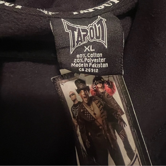 NWT Vintage Tapout XL Hoodie - Picture 5 of 5